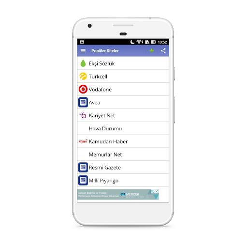 Tüm Gazeteler Akıllı Tarayıcı screenshot 5