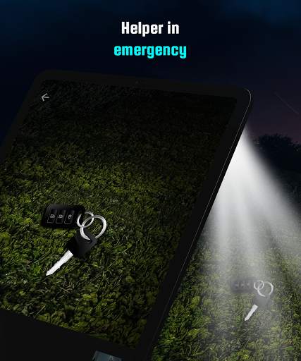 Flashlight - morse & compass screenshot 6
