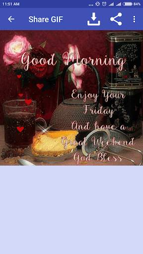 GIF Good Morning 8 تصوير الشاشة