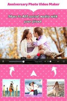 Anniversary Photo Video Maker with Music screenshot 2