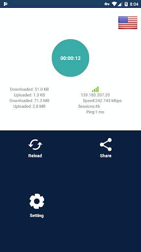 Ulimited VPN Free screenshot 1