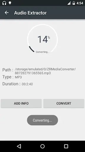 Audio Extractor- MP3 Converter screenshot 2