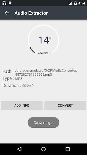 Audio Extractor- MP3 Converter screenshot 2