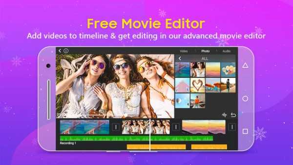 Free HD Movie Editing - Create Video Easily screenshot 1
