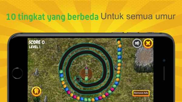 Marmer ledakan bola puzzle screenshot 2