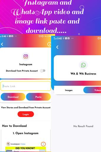 All In One Status Download- Insta,WA,FB Downloader screenshot 3
