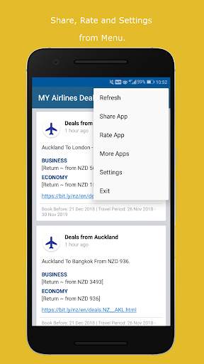 MY Airlines Deals screenshot 3