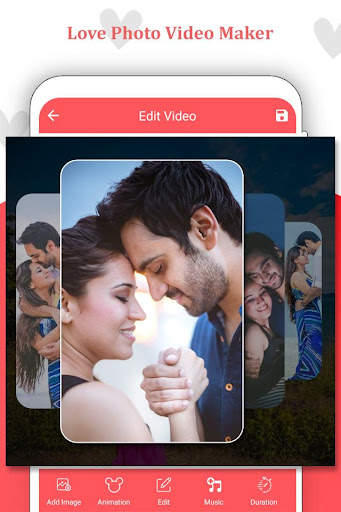 Love Photo Video Maker with Music - Slideshow screenshot 1