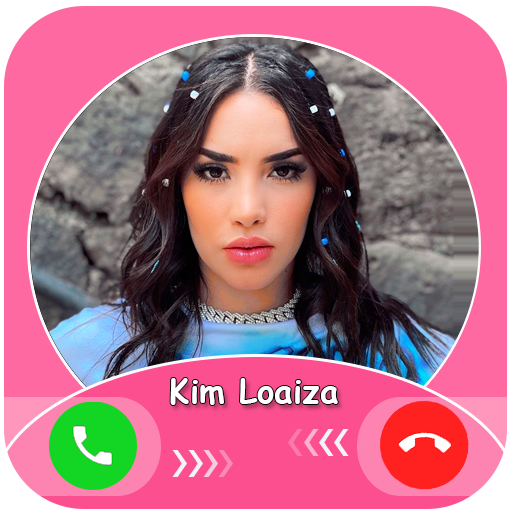 Kim Loaiza Fake call : chat &amp; live prank icon