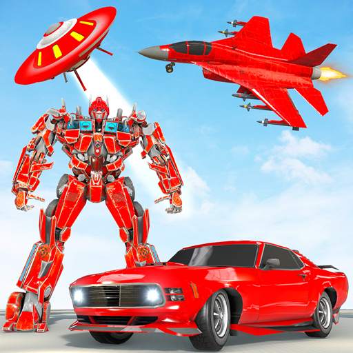 Air Robot Car Transforming Games Jet Robot Games 0.4