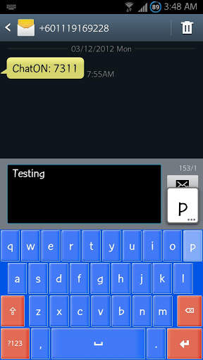 XP Smart Keyboard HD skin screenshot 1