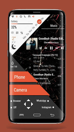 Тема Rhombus для Total Launcher screenshot 2