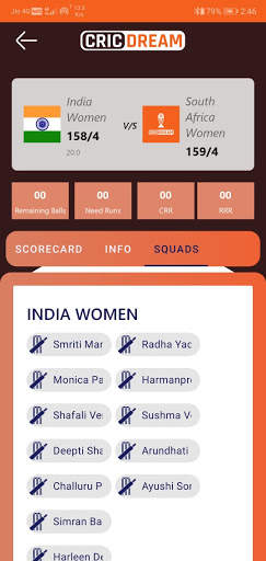 CricDream - Live IPL Cricket Score, Odds, News screenshot 1