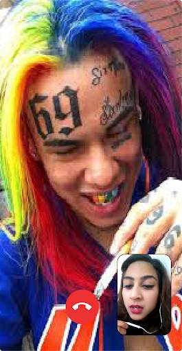 call from Tekashi 6ix9ine  📱 video call    chat screenshot 2