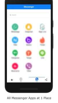 Messenger for All-in-1 Social Networks | Messages screenshot 1