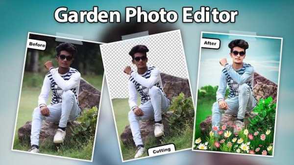 Garden Photo Editor -  Garden Photo Frame screenshot 1