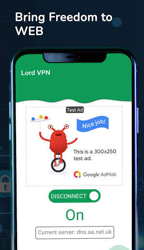 Lord VPN - Free DNS VPN proxy screenshot 2