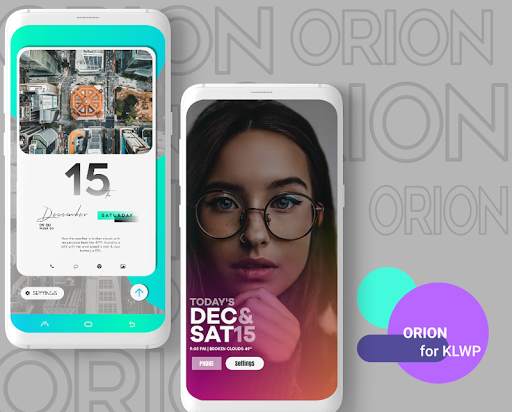 ORION for KLWP screenshot 2