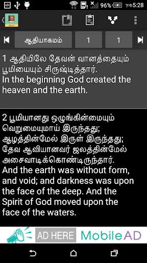 Tamil English Bible screenshot 4