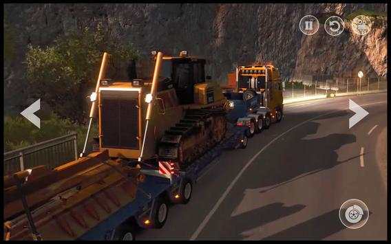 Euro Truck : Real Cargo Delivery Game Simulator 3D screenshot 9