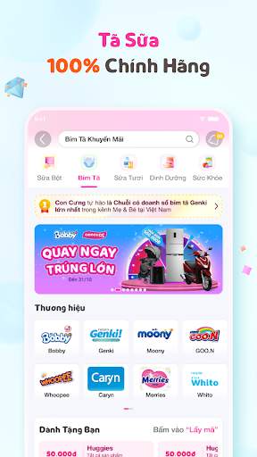 Con Cưng - Tã Sữa Khuyến Mãi screenshot 4