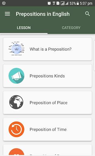 English Grammar- Preposition screenshot 2