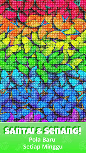 Cross Stitch Gold: Warna Dengan Nomor, Pola Jahit screenshot 4