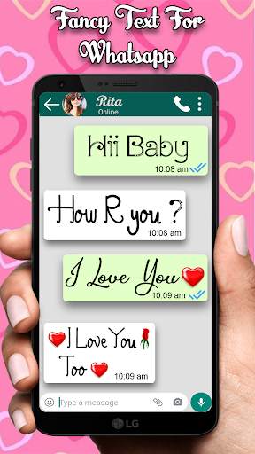 Fancy Font Text For Whatsapp - Stylish Text & Font screenshot 2