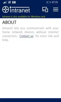 Intranet screenshot 5
