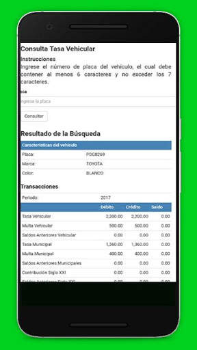 Consulta Placa💲🇭🇳Tasa Vehicular Honduras🚗 4 تصوير الشاشة