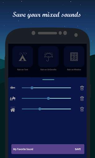Sleep Music - Rain, Forest, Water, Relaxing Sounds screenshot 3