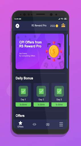 RS Reward Pro ~ Earn By Playing Games & Quizzes !! screenshot 2