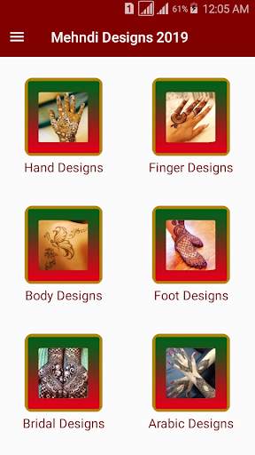 Mehndi Designs 2019 - Offline screenshot 2