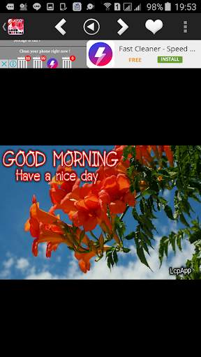 Good morning and night card 12 تصوير الشاشة