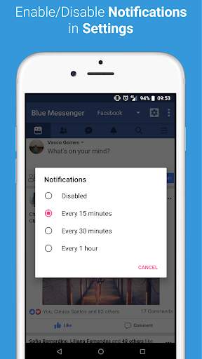 Blue Messenger screenshot 1