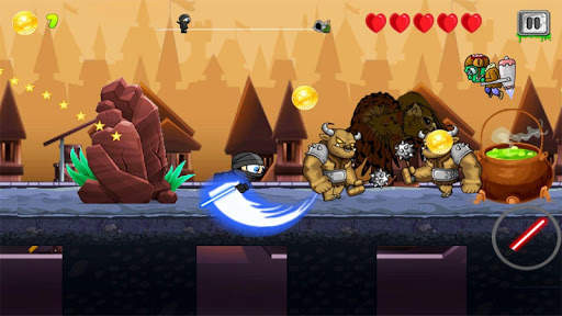Little Ninja Run : An Adventure Survival screenshot 4