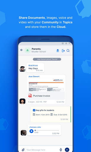 Kubes – Team Messenger & Business Collaboration screenshot 4
