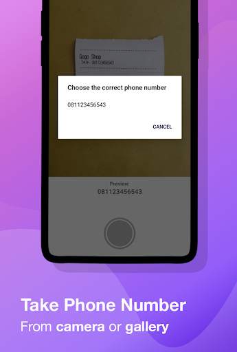 PNScanner - Phone number scanner (camera/gallery) screenshot 2
