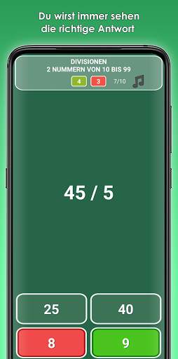 Mathespiele zum Spielen lernen screenshot 4