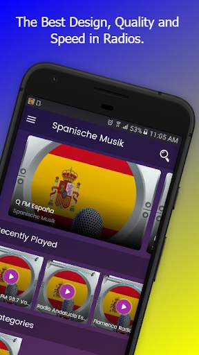 Spanische Musik: Radio Spanien Kostenlos Online screenshot 2