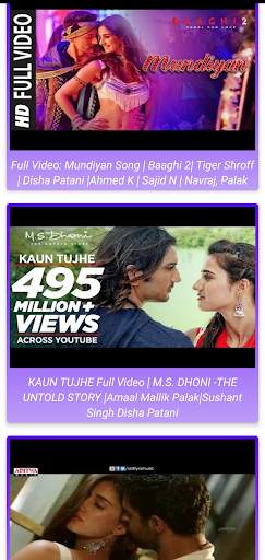Disha Patani HD Video Songs 3 تصوير الشاشة