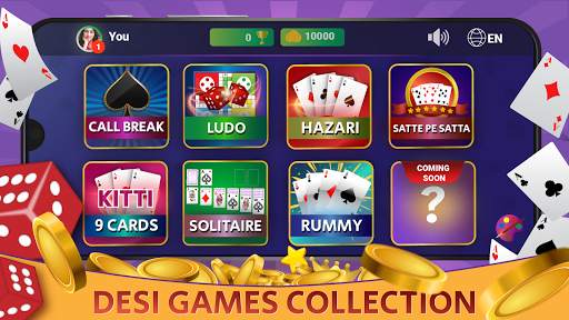 Callbreak, Ludo, Rummy & 9 Card Game -Easygames.io скриншот 1