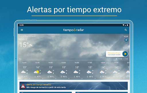 Tiempo & Radar: tu previsión screenshot 13