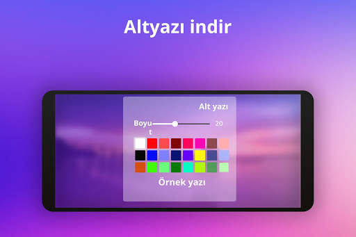 video oynatıcının tüm biçimi screenshot 7