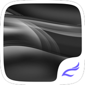 Black And Silver Theme أيقونة