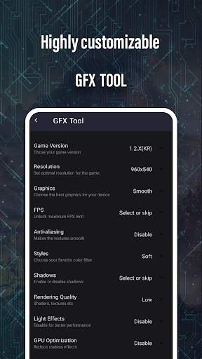GFX tool for pubg new state screenshot 2