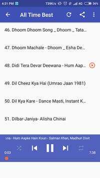 Best Hindi/Bollywood Songs screenshot 7