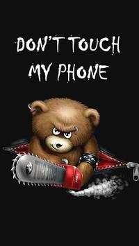Don't Touch My Phone Wallpaper 5 تصوير الشاشة