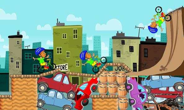 Hero Boy Ben BMX Game Free screenshot 1