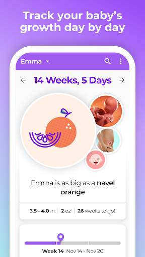 Pregnancy Tracker & Baby App screenshot 2